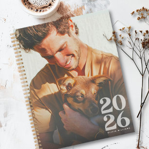 Agenda Personalizar Modern Sua Foto 2026   Sobreposição b