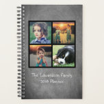 Agenda Personalizar pessoal do quadro de proteção de foto<br><div class="desc">Colagem de fotos da família personalizada moderna,  no fundo do quadro,  planejador.
Você pode personalizá-lo e adicionar suas próprias fotos na frente e seu próprio texto.</div>