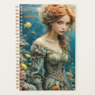Agenda Personalizável - "Azul Profundo"