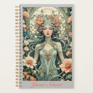 Agenda Personalizável - "Essência da Flor"