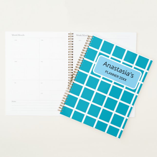 Agenda Personalizável para Anastasia (Exibição)