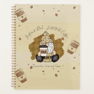 Agenda Personalize for Coffee Lover Dad Vintage
