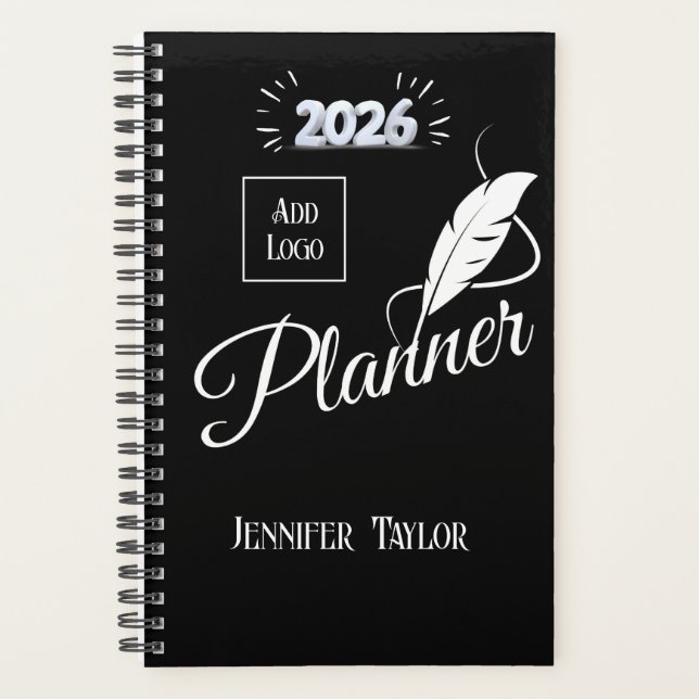 Agenda Personalized 2026 "Year Planner" (Frente)