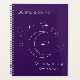 Agenda Personalized Celestial Planner Notebook