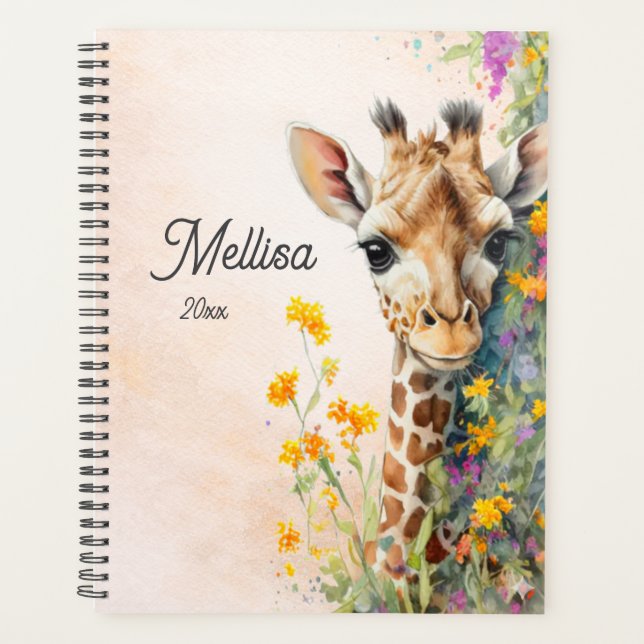 Agenda Personalized Giraffe Planner (Frente)