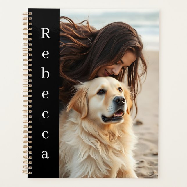Agenda Personalized Photo and Name  (Frente)