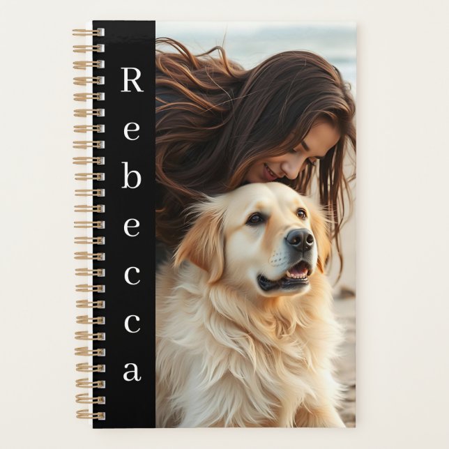 Agenda Personalized Photo and Name  (Frente)