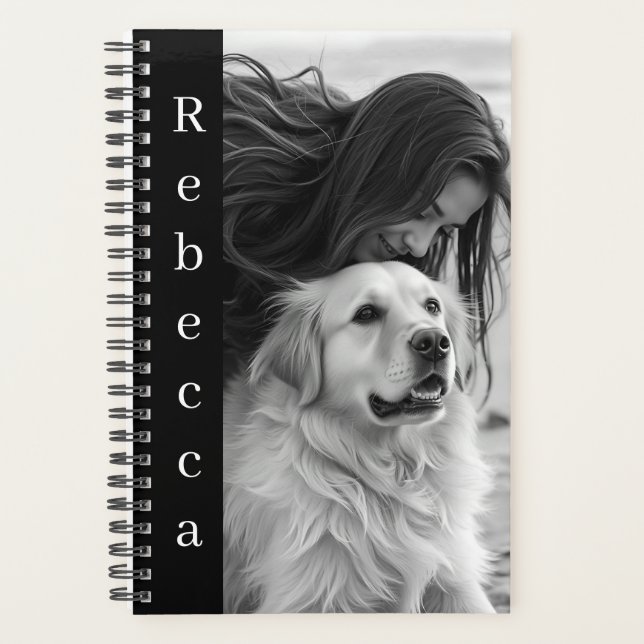 Agenda Personalized Photo and Name  (Frente)