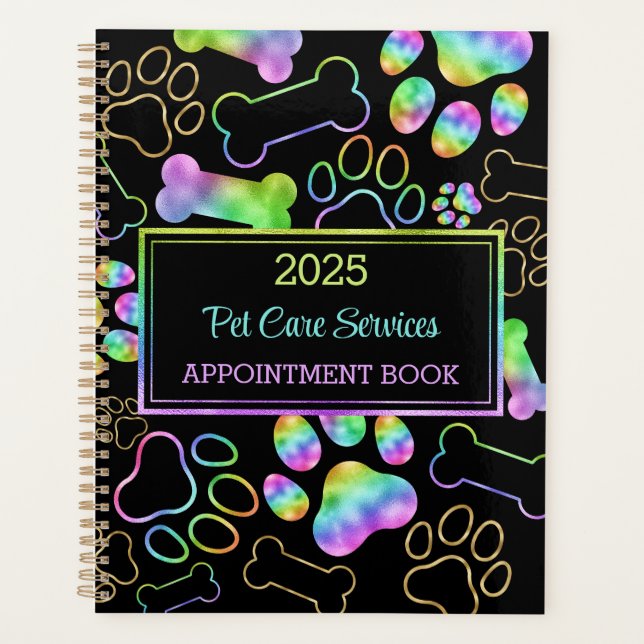 Agenda Pet Sentado, Cachorro Caminhando, Almofando Compro (Frente)