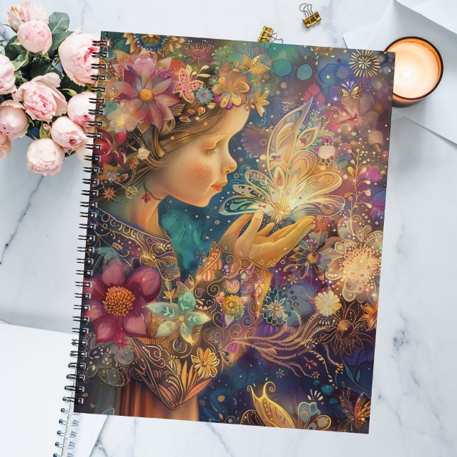 Agenda Pétalas e Sonhos Whimsical (Whimsical monthly planner)