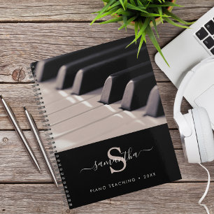 Agenda Piano Teacher Music Lessons 2026 Planner