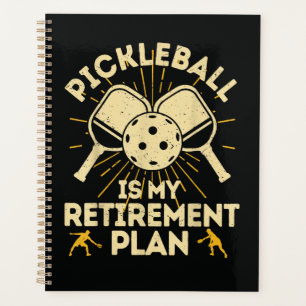 Agenda Picles Engraçado Meu Plano de Aposentadoria Vintag