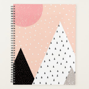 Agenda Pico de Montanha Estilo Escandinavo