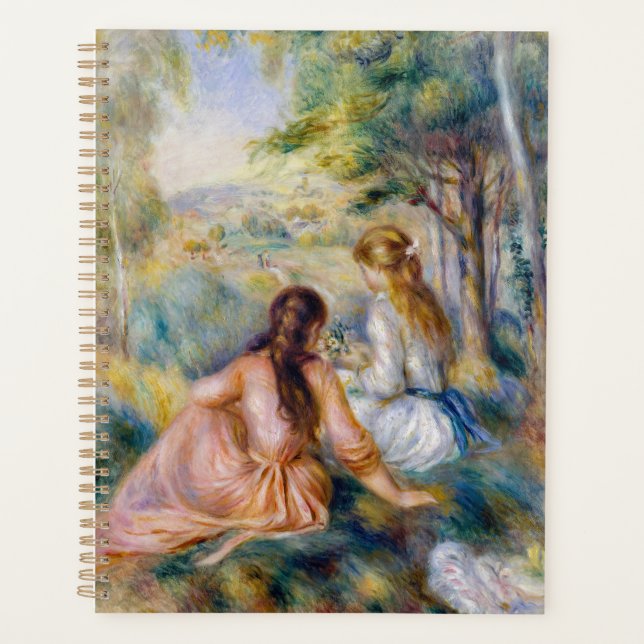 Agenda Pierre-Auguste Renoir - No Prado (Frente)