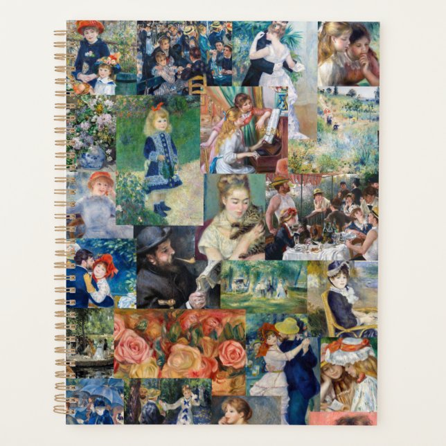 Agenda Pierre-Auguste Renoir - Obras-primas (Frente)