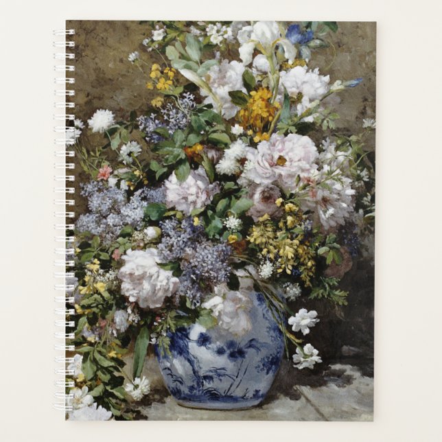 Agenda Pierre-Auguste Renoir - Primavera Buquê (Frente)