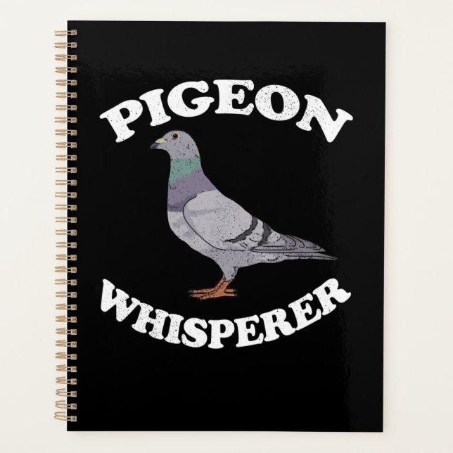 Agenda Pigeon Whisperer Pigeon Racing Gift Pigeon (Frente)