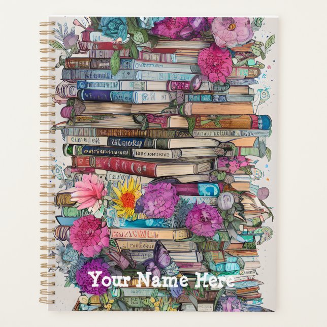 Agenda Pilha de Livros (Frente)