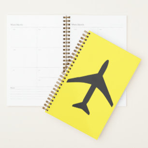 Agenda Piloto de avião para avião das Cinzas Funky