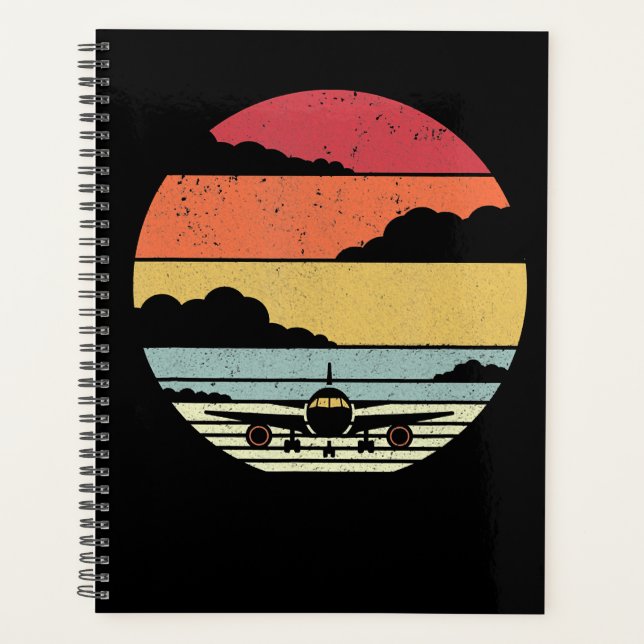 Agenda Piloto de estilo de avião (Frente)