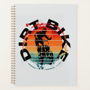Agenda piloto de motocross de moto de terra