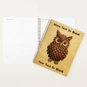 Agenda Pine Cone Owl
