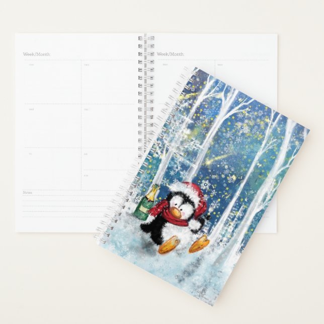Agenda Pinguim Feliz - Natal (Exibição)