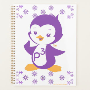 Agenda Pinguim Púrpura da Peppy
