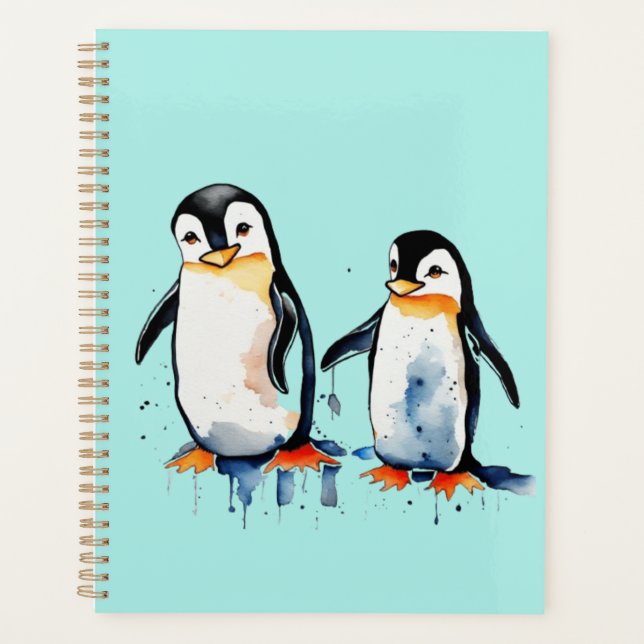 Agenda Pinguins lindos (Frente)