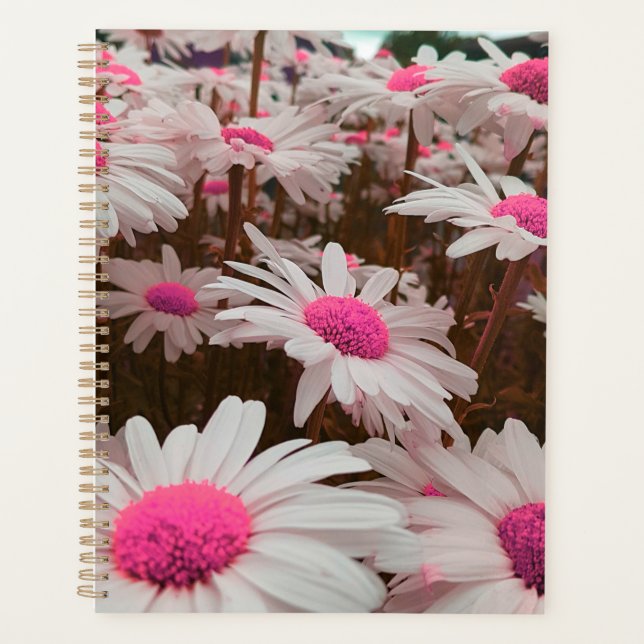 Agenda Pink Daisy Planner (Frente)