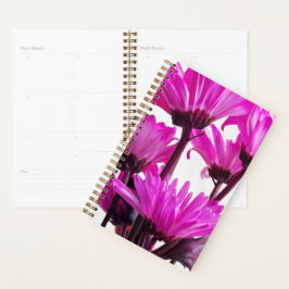 Agenda Pink Flowers Planner - TheDabs de Mari D.