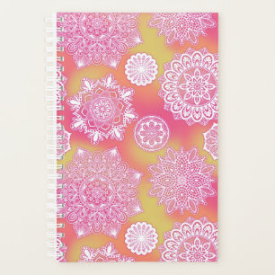 Agenda Pink Mandala Planner