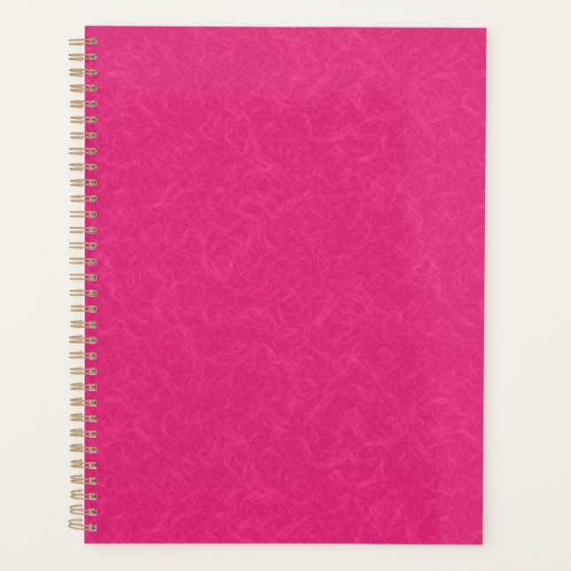 Agenda Pink textured surface with subtle swirling pattern (Frente)