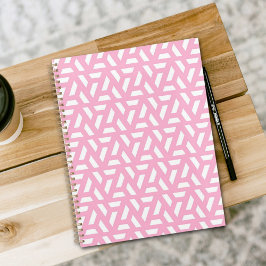 Agenda Pink Triangle Pattern Planner