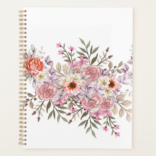 Agenda Pink Wedding Bouquet (Frente)