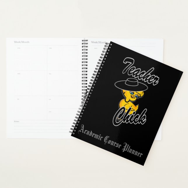 Agenda Pintinho de Professores 4 Planeador de Curso Acadê (Exibição)
