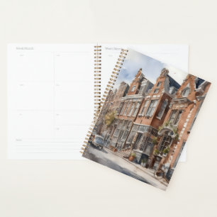 Agenda Pintor aquoso de Amsterdã