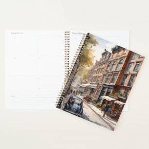 Agenda Pintor aquoso de Amsterdã