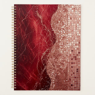 Agenda Pintura Abstrata Elegante