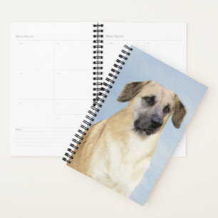 Agenda Pintura Chinook (Ouvidos Soltos) - Arte Cachorro O