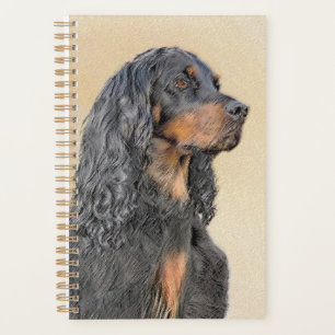 Agenda Pintura de Gordon Setter - Arte de Cachorro Origin