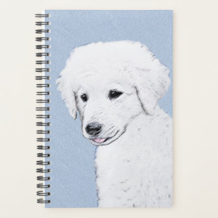 Agenda Pintura de Kuvasz - Arte de Cachorro Original Boni