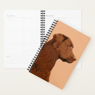 Agenda Pintura de Labrador Retriever (Chocolate) - Arte C