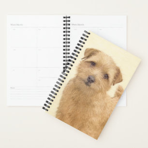 Agenda Pintura de Norfolk Terrier - Arte de Cachorro Orig