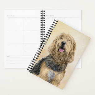 Agenda Pintura de Otterhound - Arte de Cachorro Original