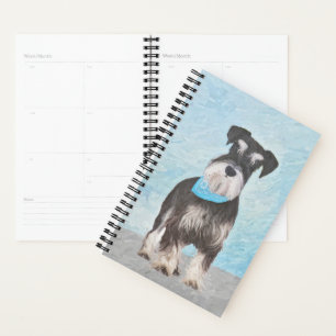 Agenda Pintura de Schnauzer (Miniatura) - Cachorro Origin