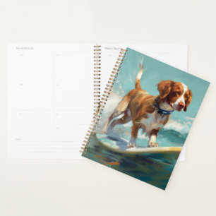 Agenda Pintura de Surf na Praia com Brittany Spaniel