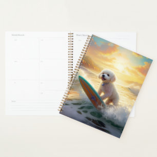 Agenda Pintura de surfe na praia de Bichon Frise