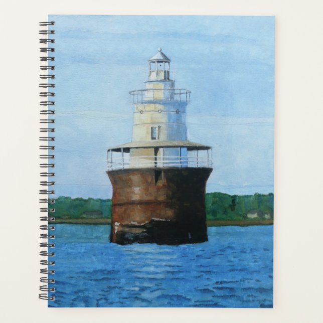 Agenda Pintura do Farol do Canal de Lubec (Frente)