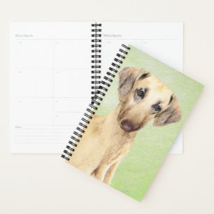 Agenda Pintura em Sloughis - Arte Cachorra Original